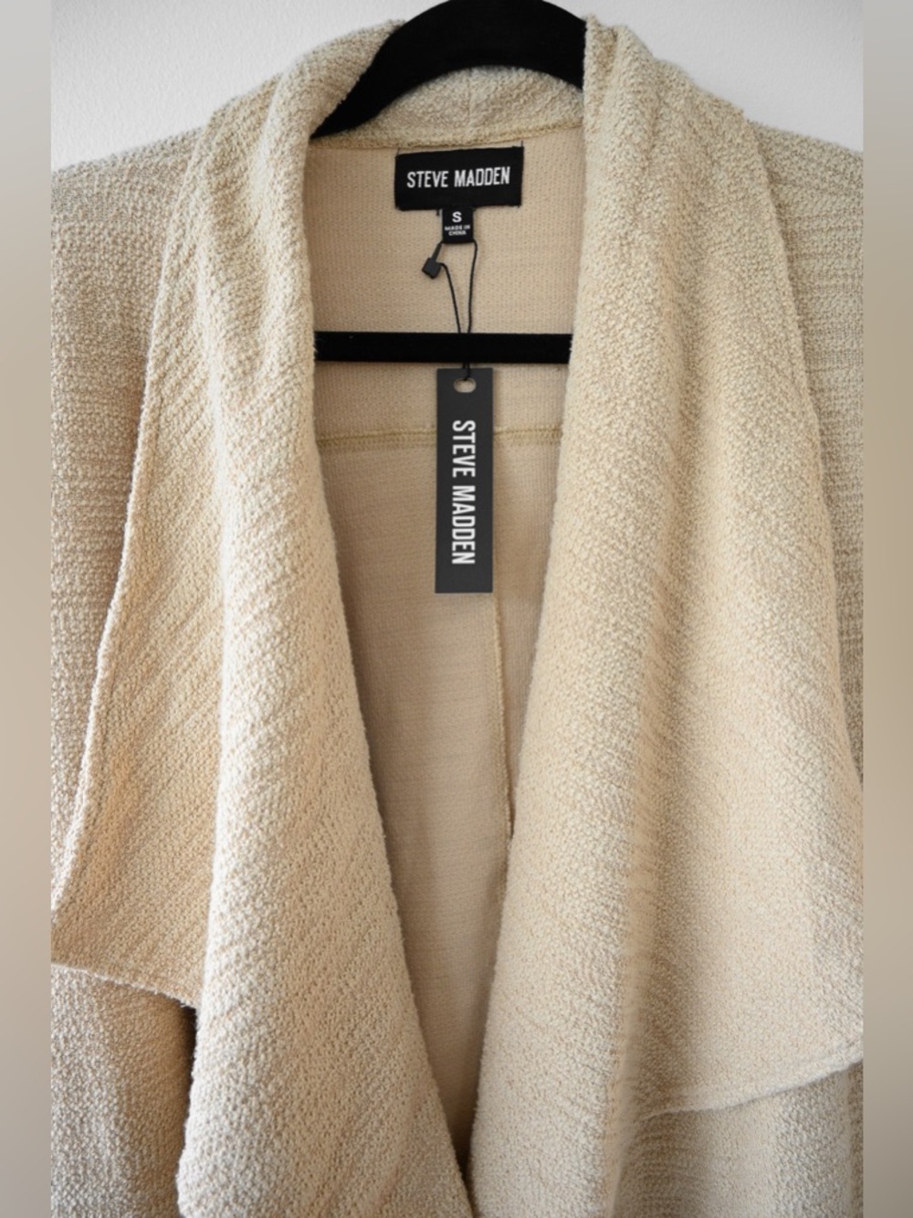 Steve Madden Longline Cardigan, New With Tags - Picture 3 of 4